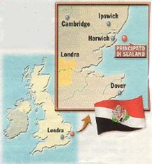 Sealand Map