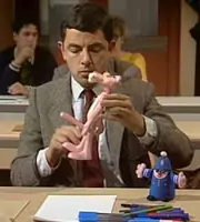 Mr. bean take an exam